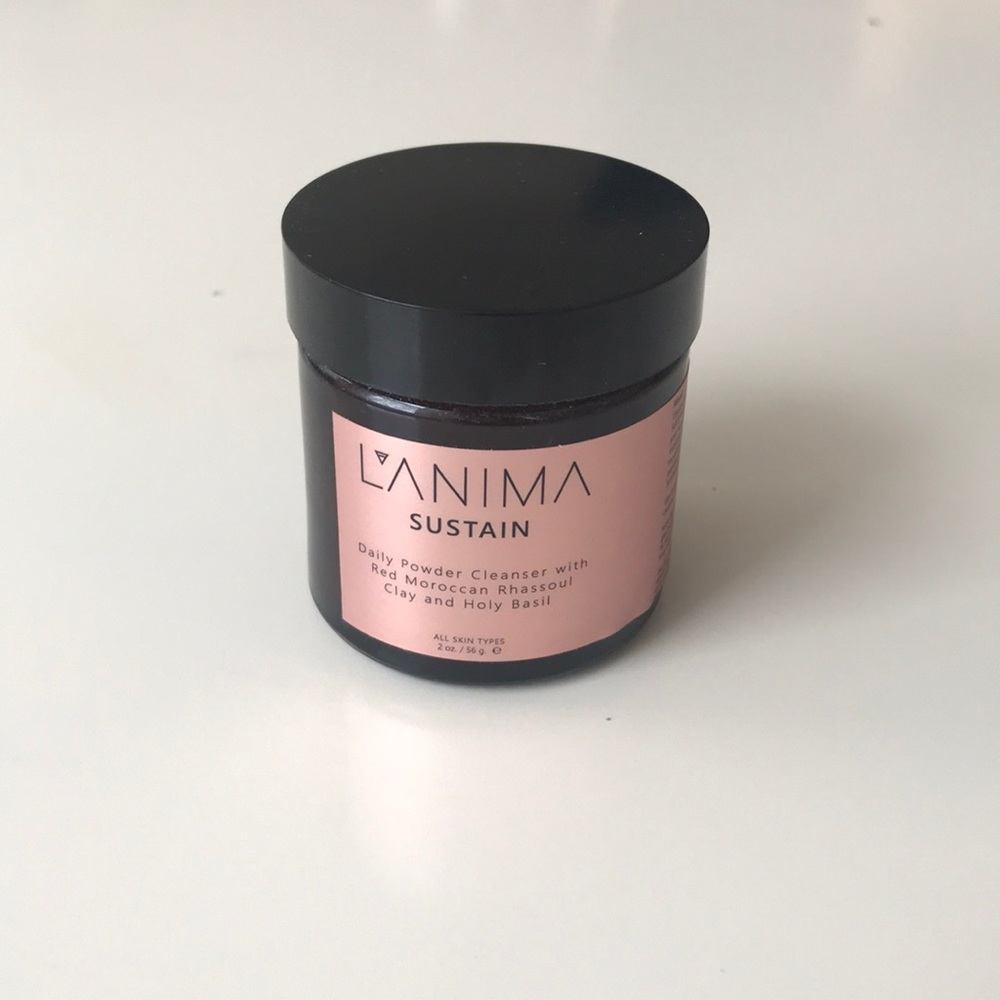 Daily powder cleanser with Moroccan Rhassoul Clay